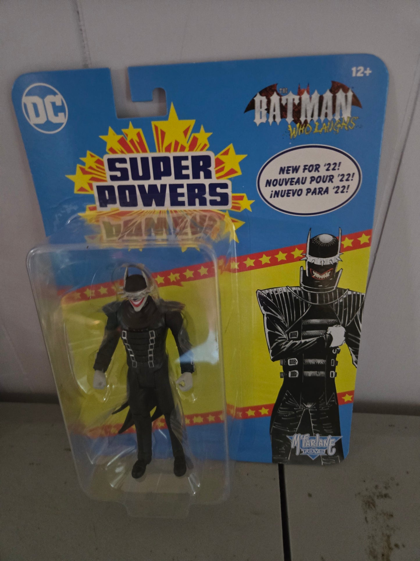 McFarlane Toys, DC Multiverse, 5-inch DC Super Powers Batman Who Laughs Action Figure with 5 Points of articulations, Collectible DC Retro 1980’s Super Powers Line Figure – Ages 12+